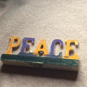 Super cute peace sign